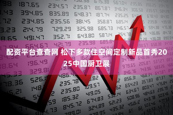 配资平台查查网 松下多款住空间定制新品首秀2025中国厨卫展